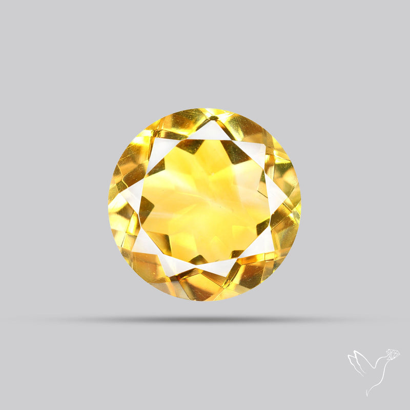 Faceted Clear Citrine