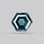 Faceted London Blue Topaz Hexagon