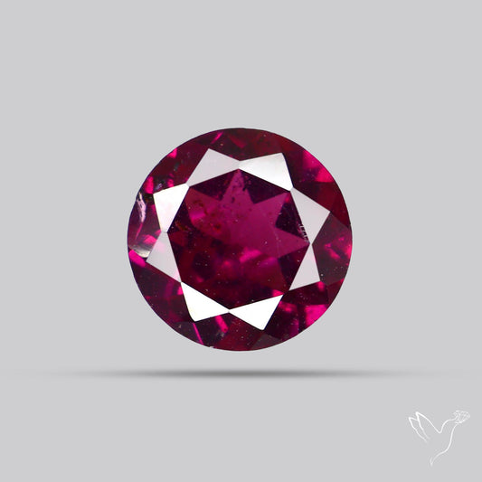 Rare Purple Garnet Faceted