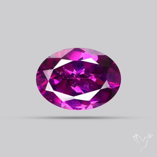 Rare Purple Garnet Faceted
