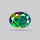 Ethiopian Black Opal Faceted Smoked