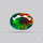 Ethiopian Black Opal Faceted Smoked