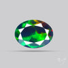 Ethiopian Black Opal Faceted Smoked