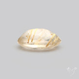 Faceted Golden Rutilated Quartz
