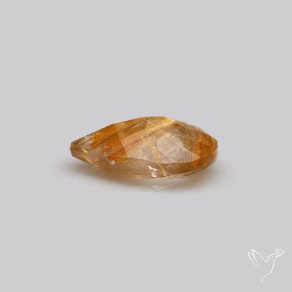 Faceted Golden Rutilated Quartz