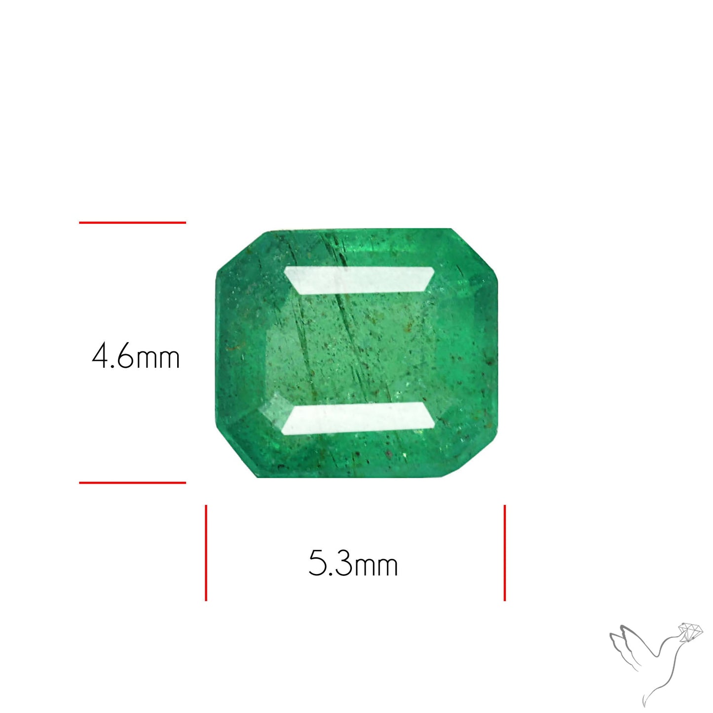 Zambian Emerald Faceted