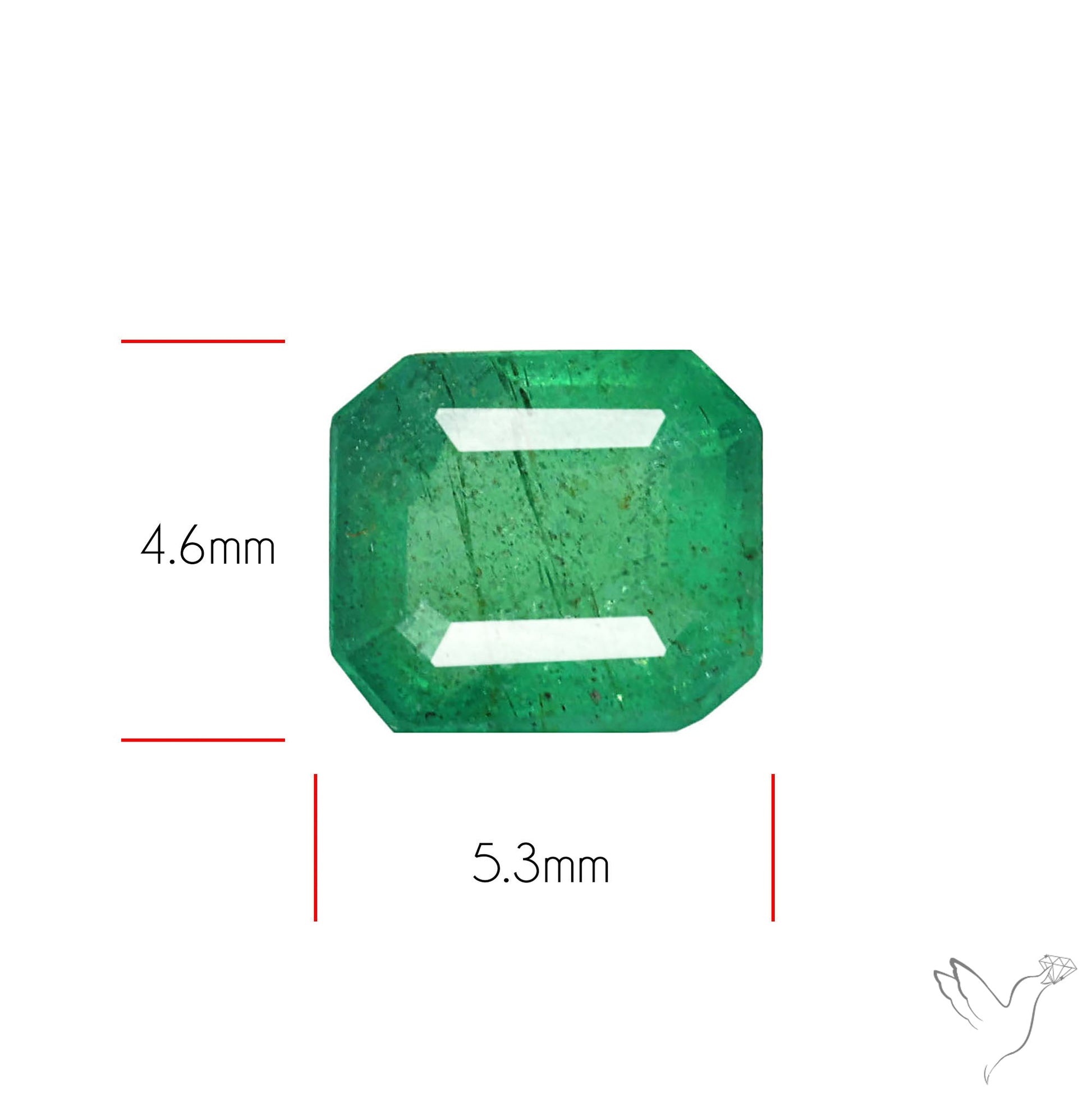 Zambian Emerald Faceted