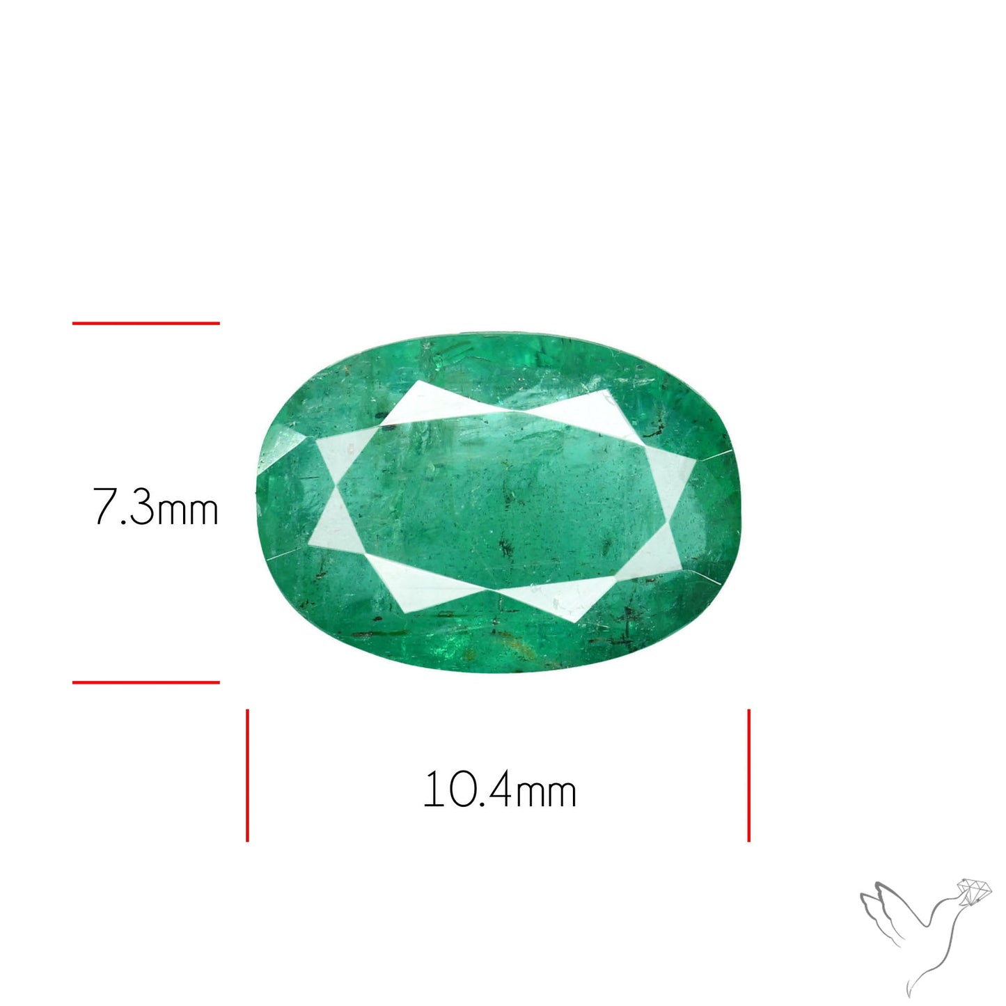Zambian Emerald Faceted