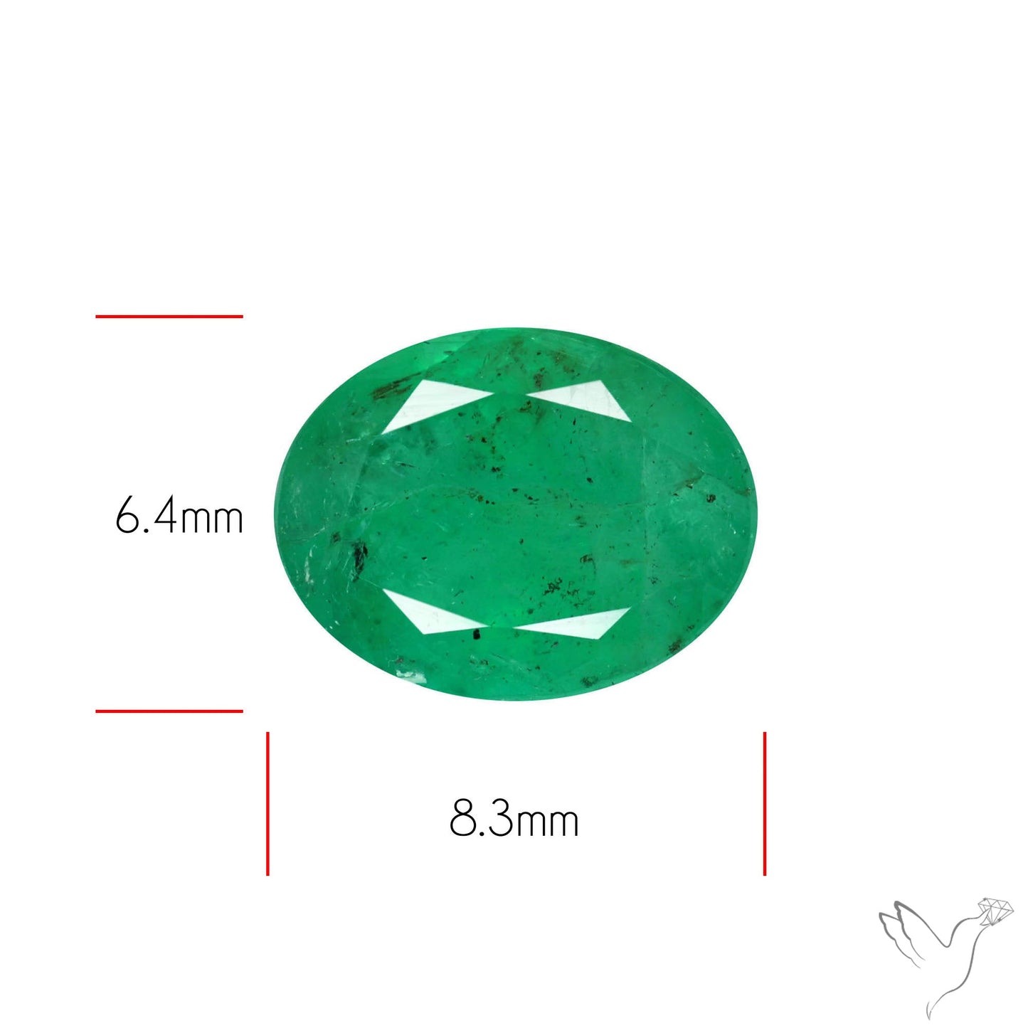 Zambian Emerald Faceted