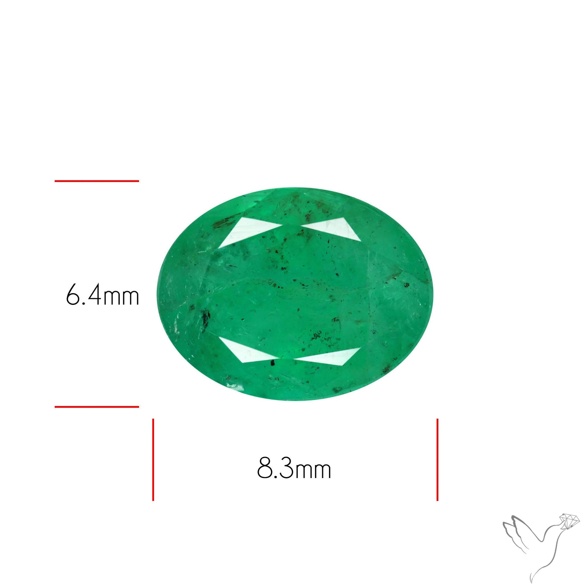 Zambian Emerald Faceted