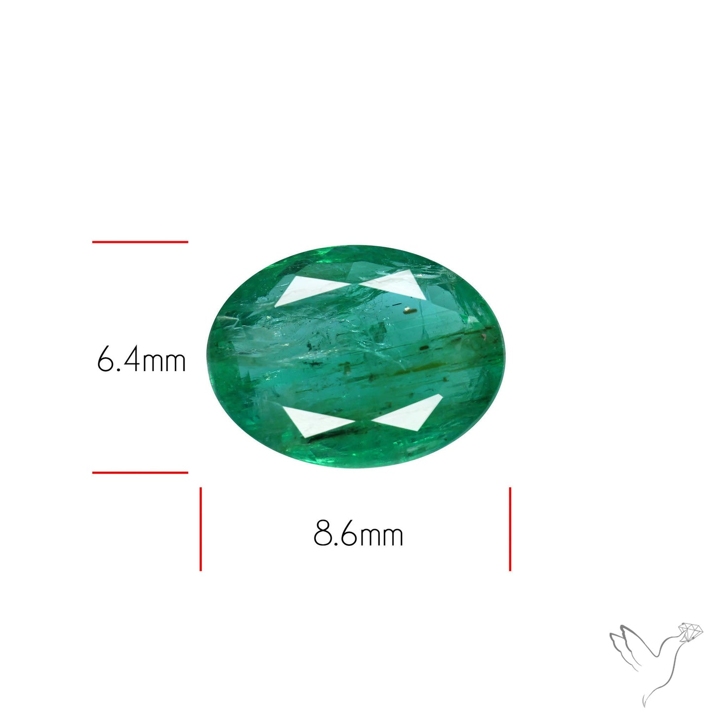 Zambian Emerald Faceted