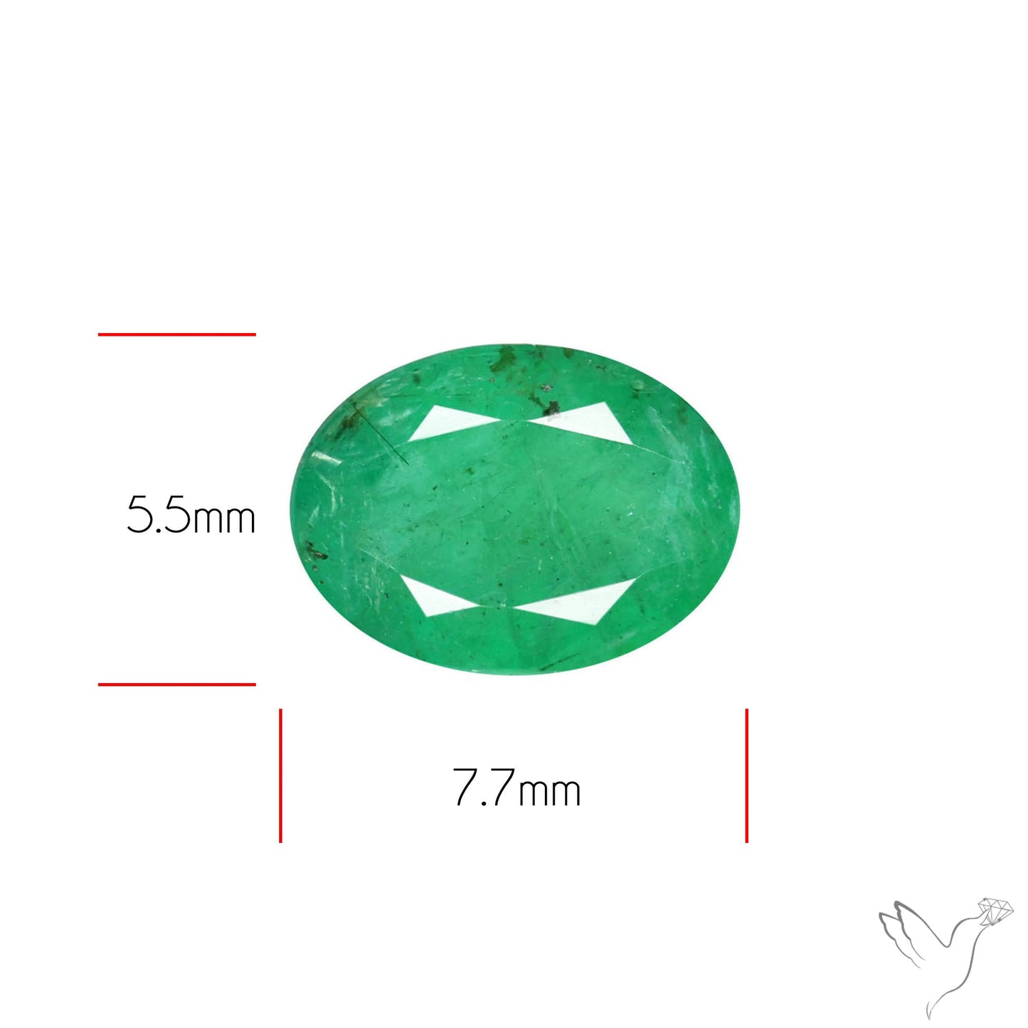 Zambian Emerald Faceted