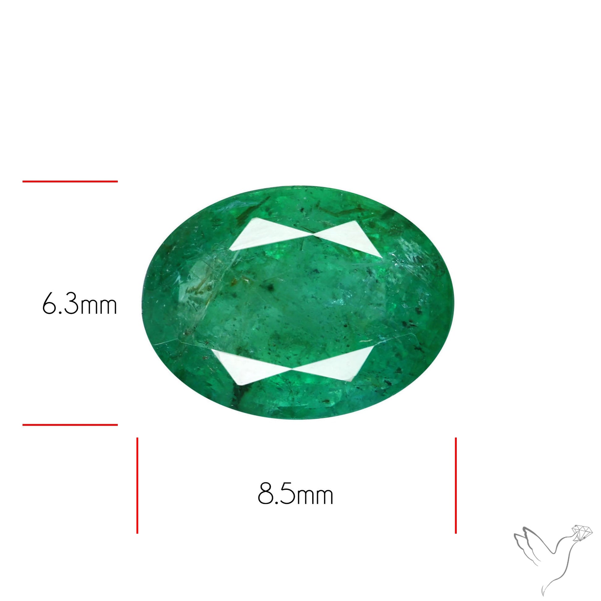 Zambian Emerald Faceted