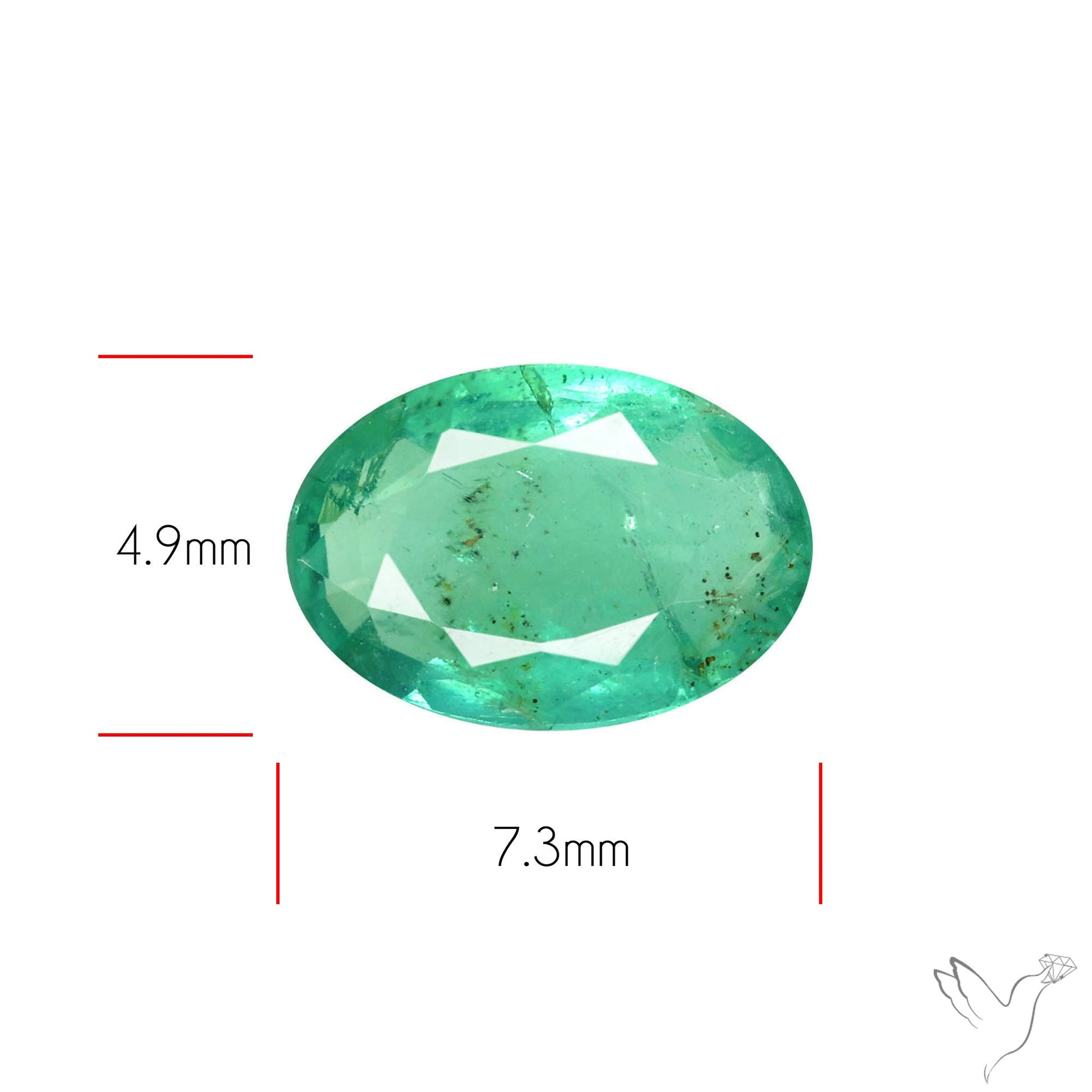 Zambian Emerald Faceted