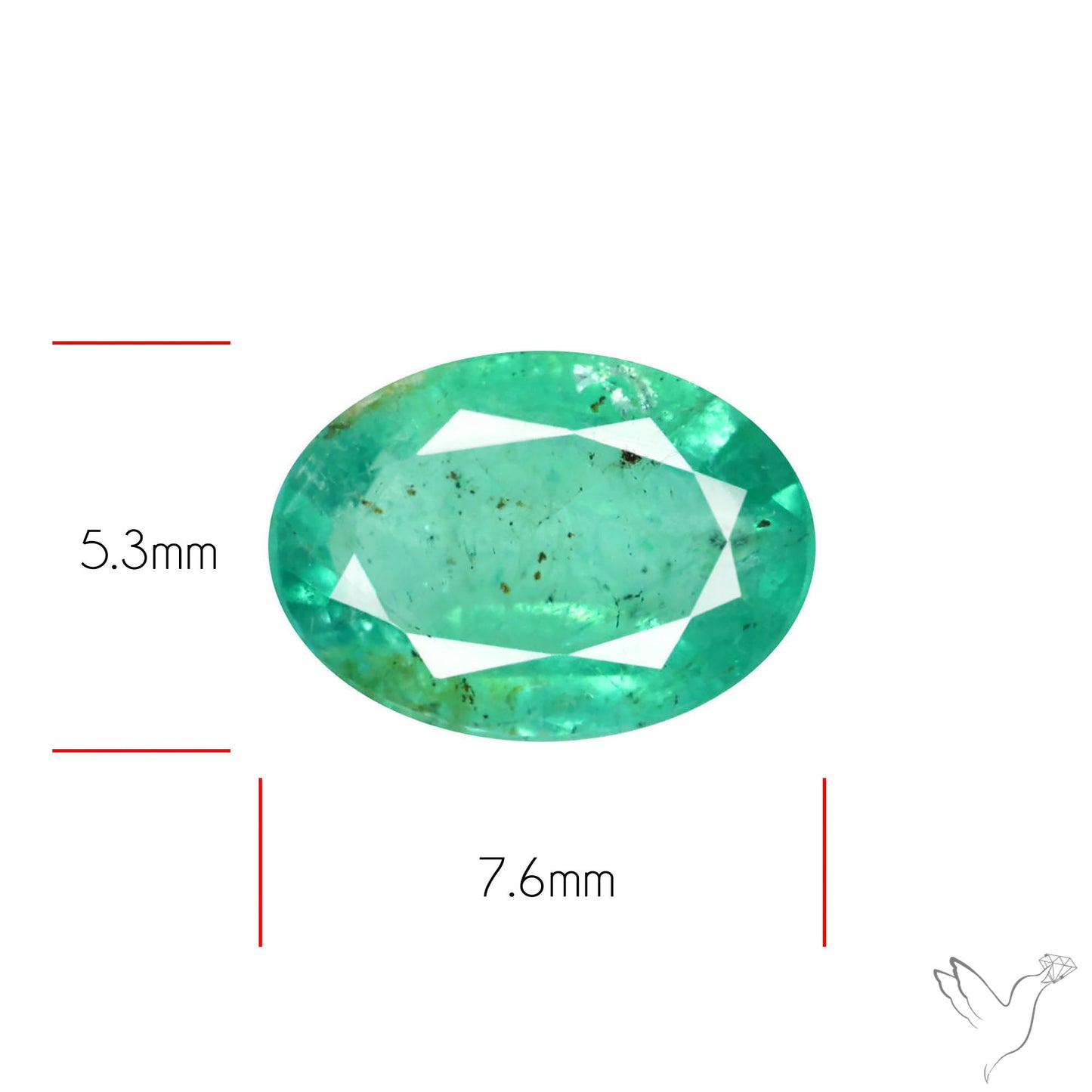 Zambian Emerald Faceted