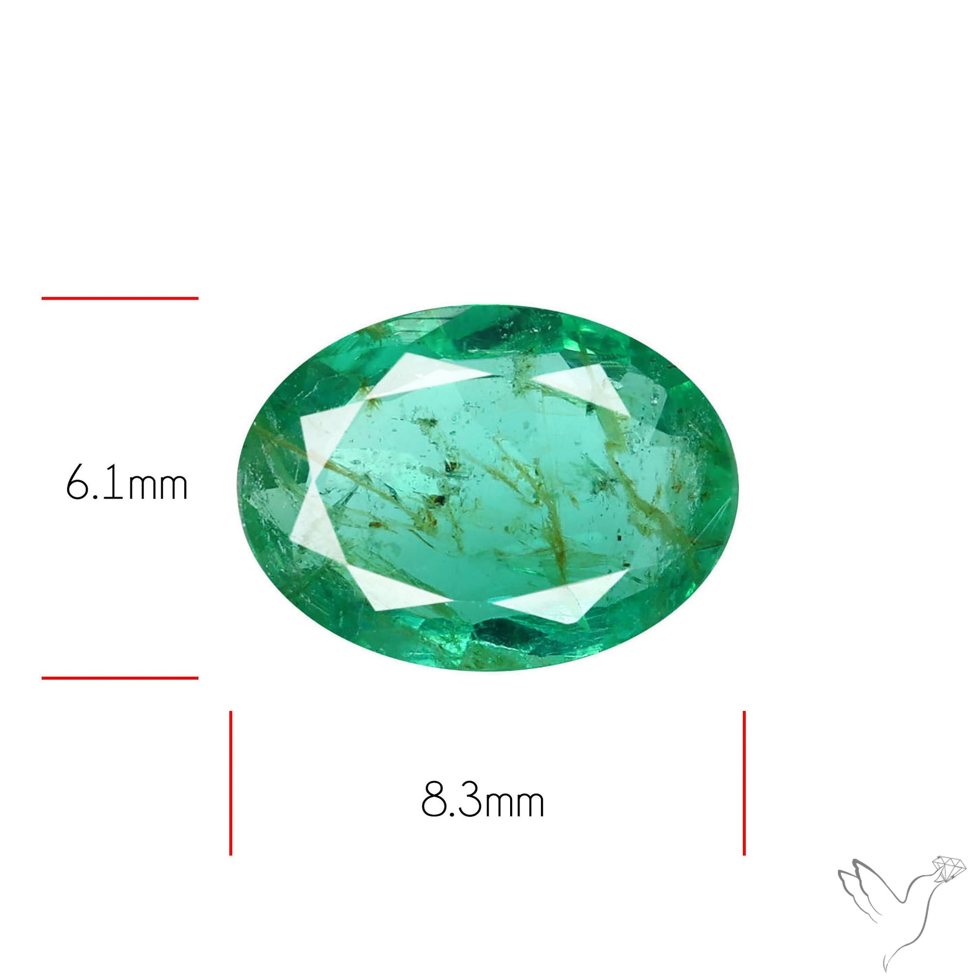 Zambian Emerald Faceted