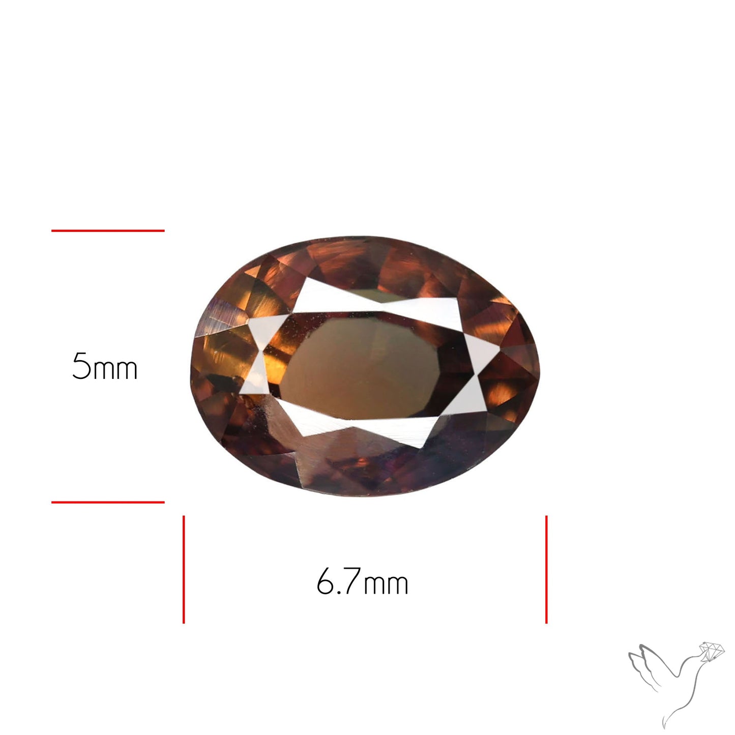 Faceted Australian Sapphire Natural Unheated