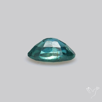 Faceted Australian Blue-Green Sapphire Natural Unheated