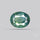 Faceted Australian Blue-Green Sapphire Natural Unheated