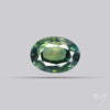 Faceted Australian Blue-Green Sapphire Natural Unheated