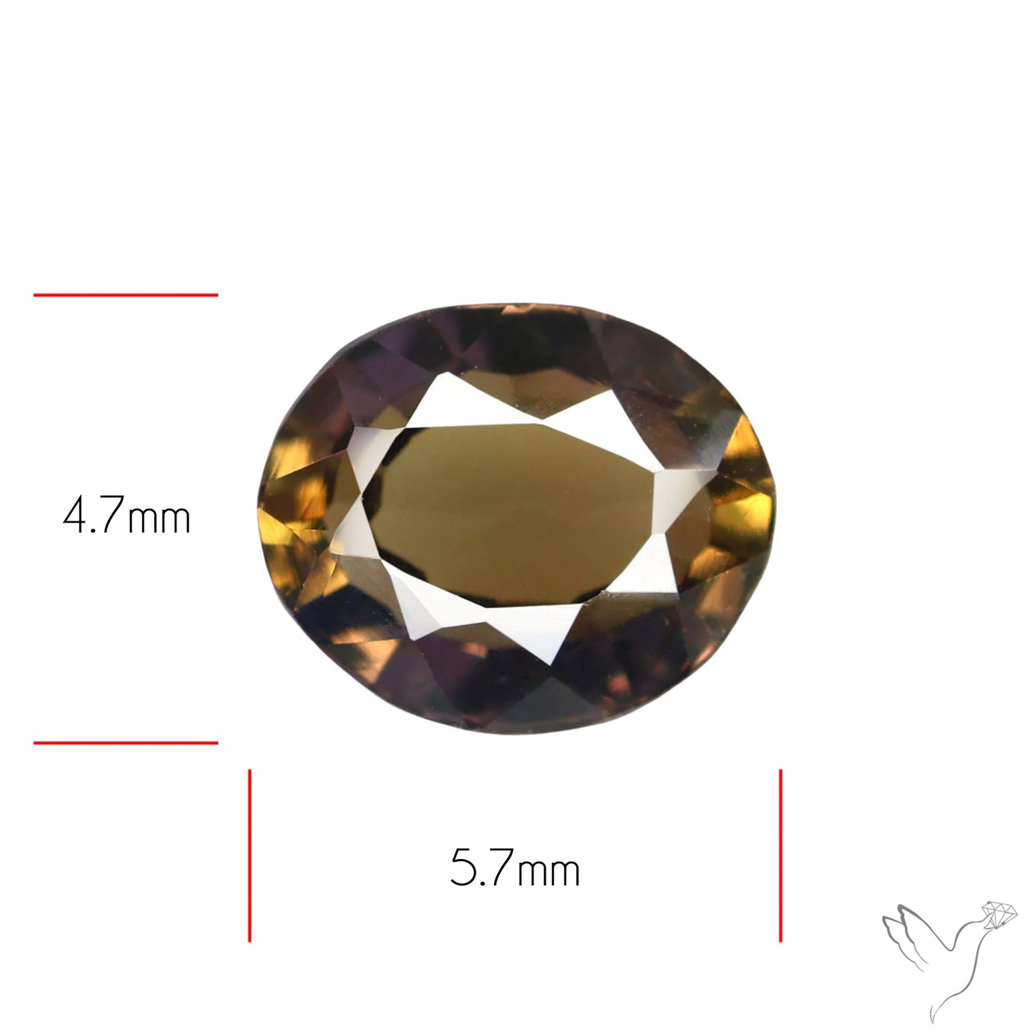 Faceted Australian Sapphire Natural Unheated