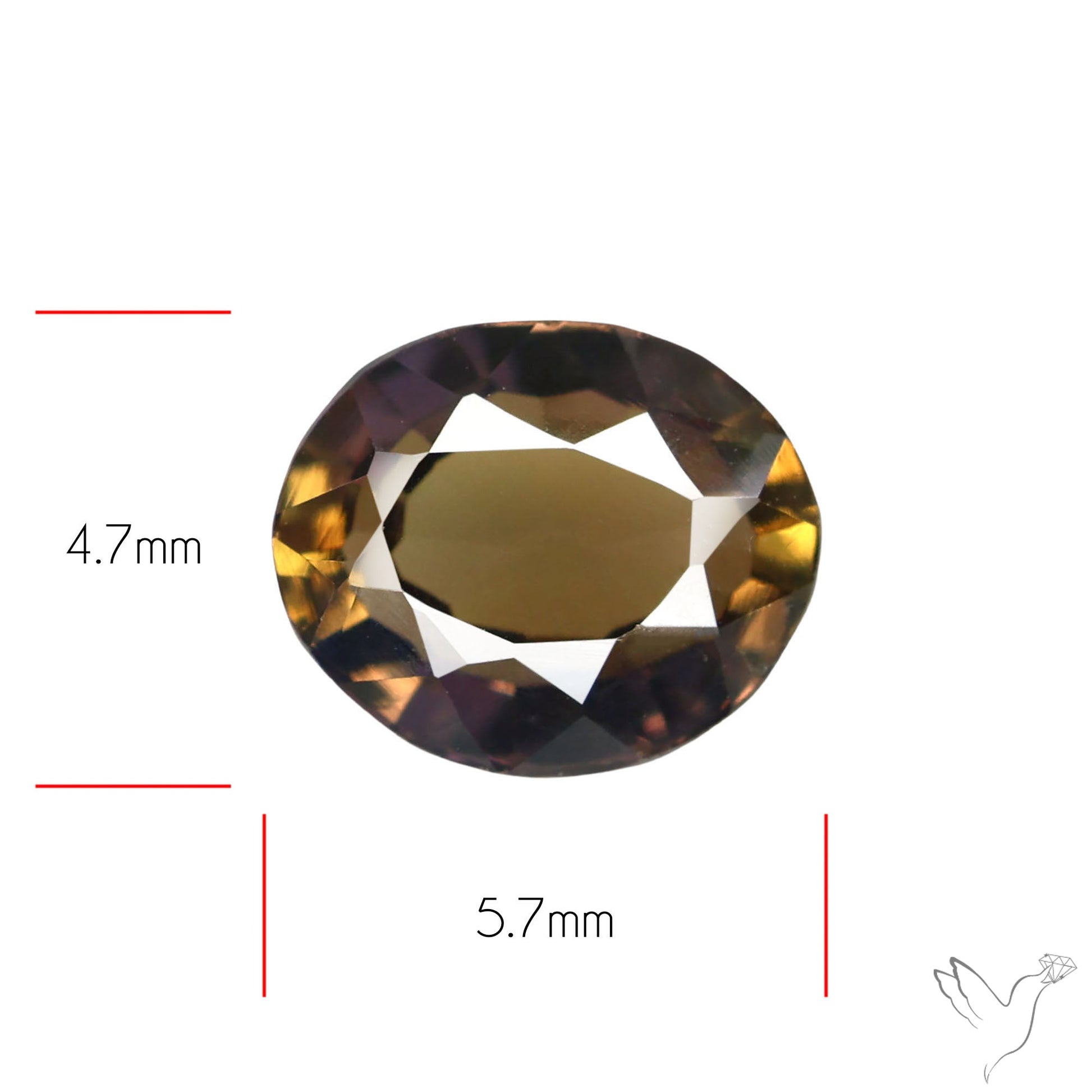 Faceted Australian Sapphire Natural Unheated