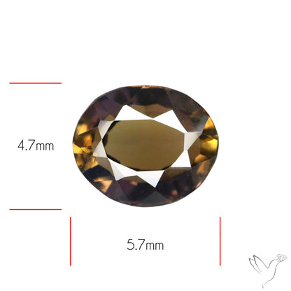 Faceted Australian Sapphire Natural Unheated
