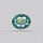 Faceted Australian Blue-Green Sapphire Natural Unheated