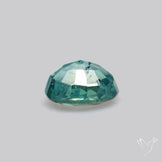Faceted Australian Blue-Green Sapphire Natural Unheated