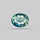 Faceted Australian Blue-Green Sapphire Natural Unheated