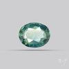 Faceted Australian Blue-Green Sapphire Natural Unheated