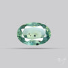Faceted Australian Blue-Green Sapphire Natural Unheated