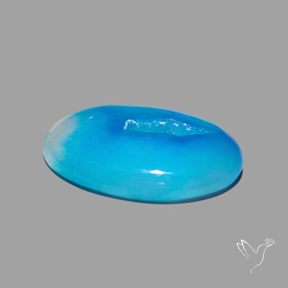 Paraiba Blue Chalcedony Druzy