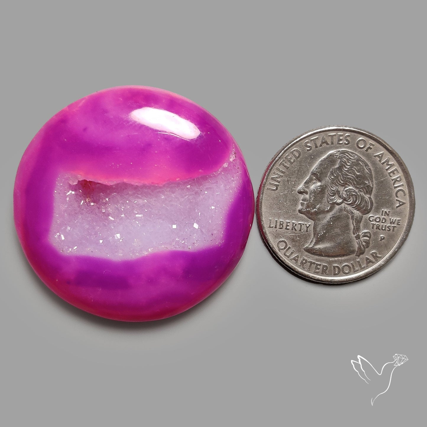 Purple Chalcedony Druzy