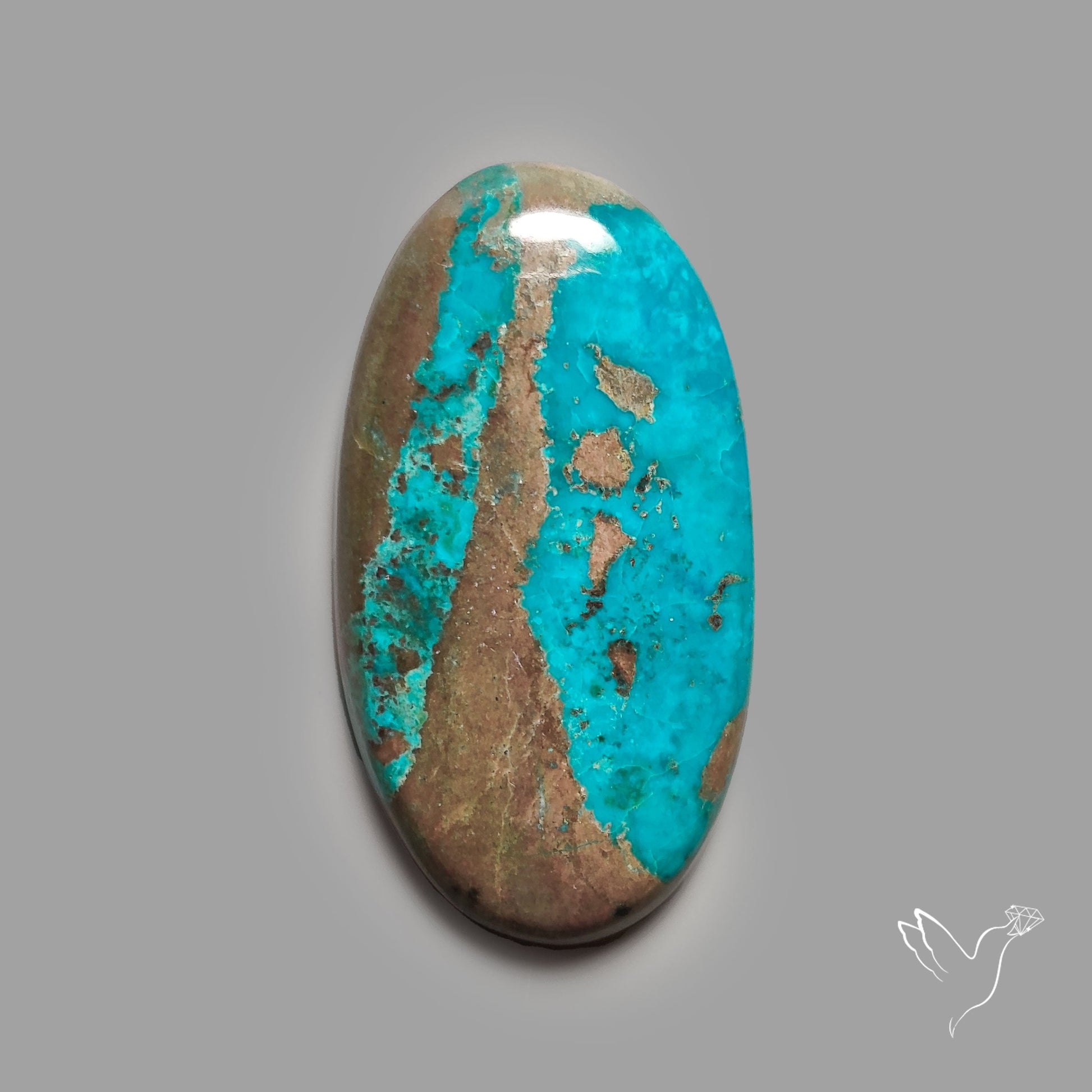 Shattuckite Cabochon