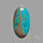 Shattuckite Cabochon