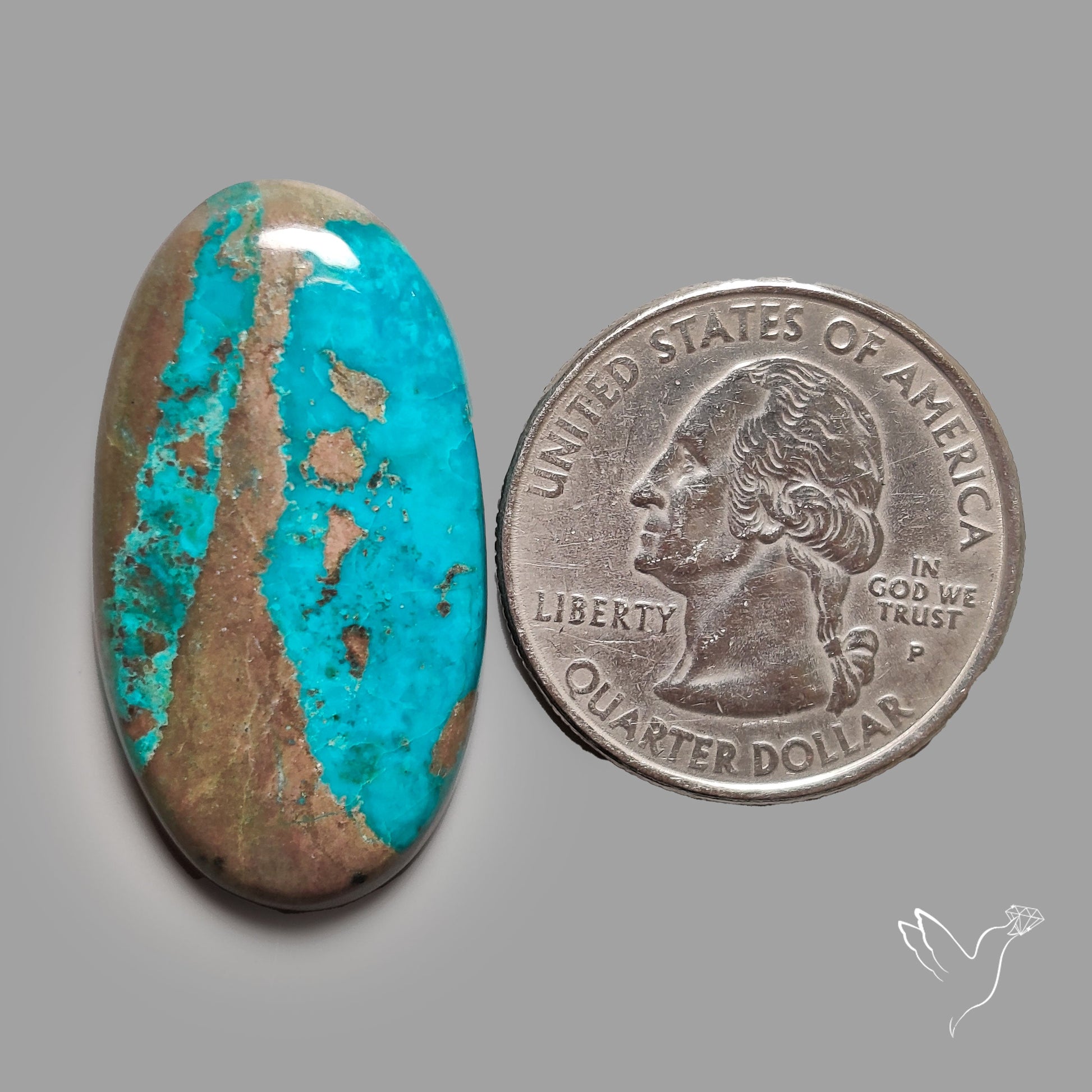 Shattuckite Cabochon