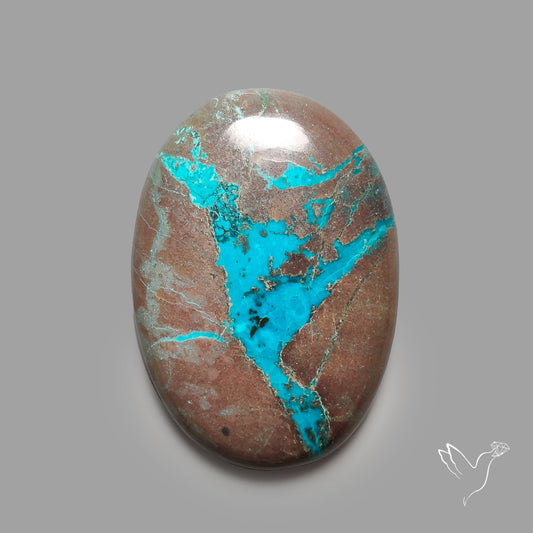 Shattuckite Cabochon