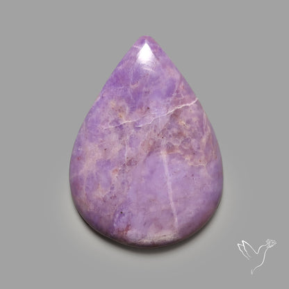 Purple Lavender Jade Cabochon