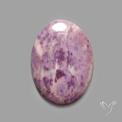 Purple Lavender Jade Cabochon
