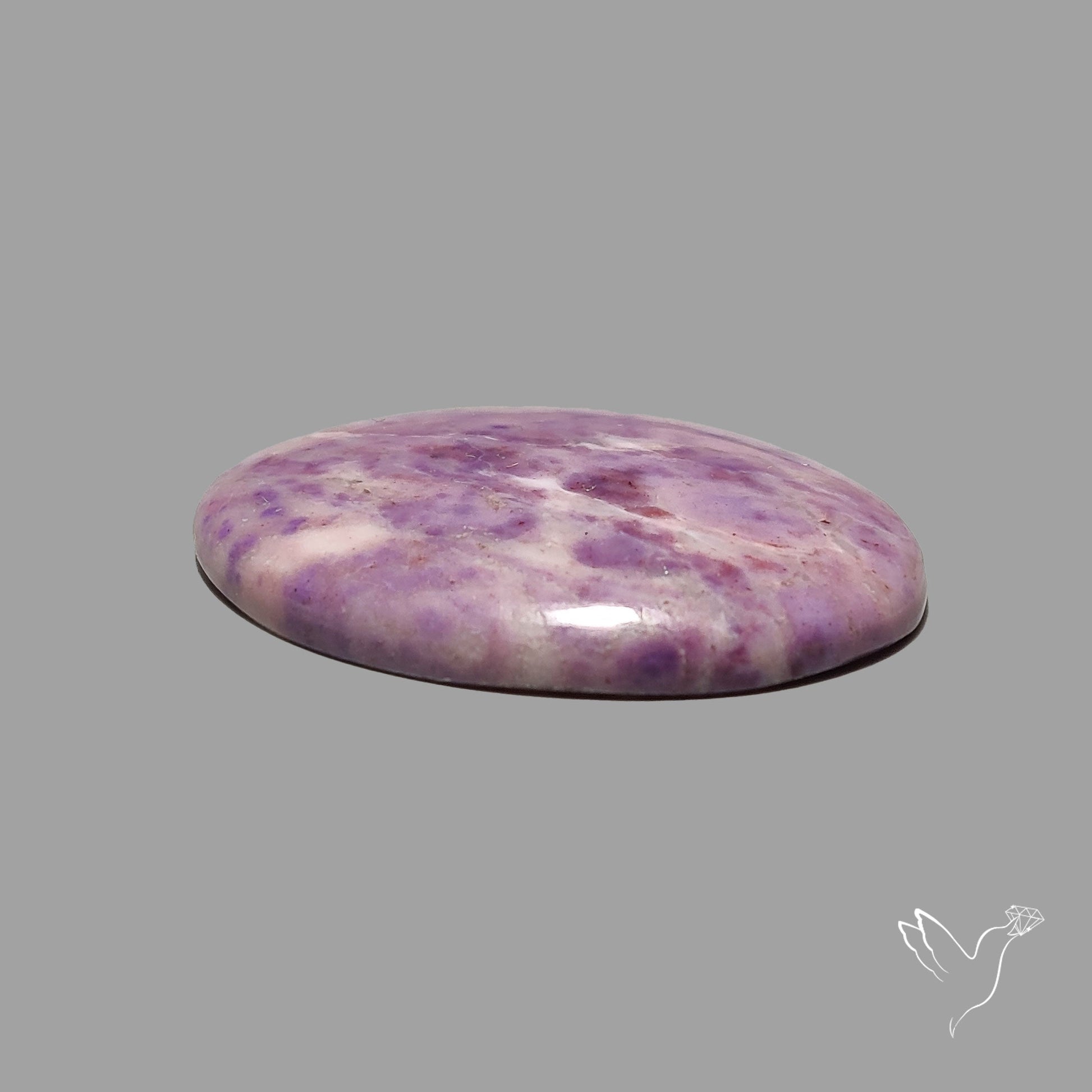 Purple Lavender Jade Cabochon
