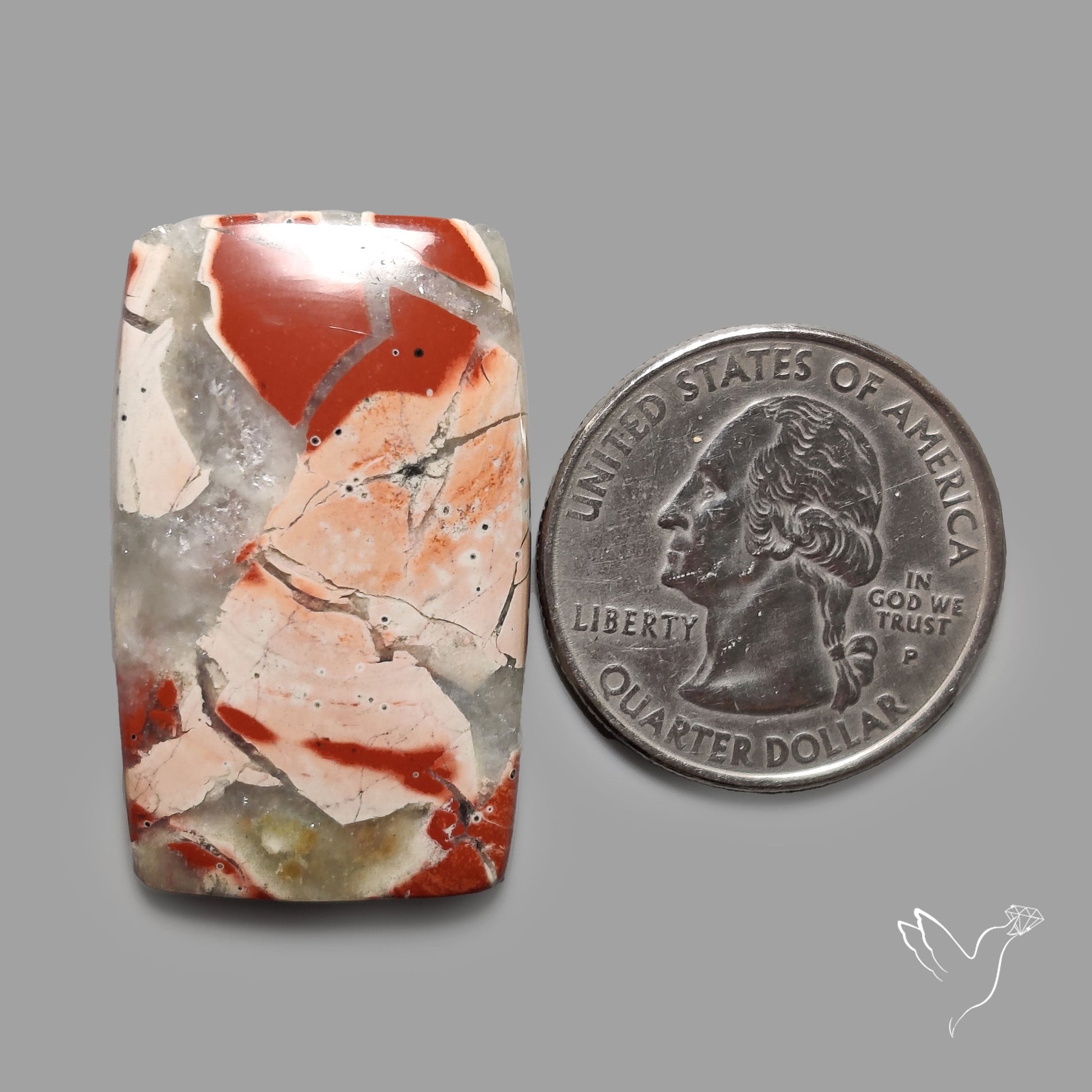 Red River Jasper Cabochon