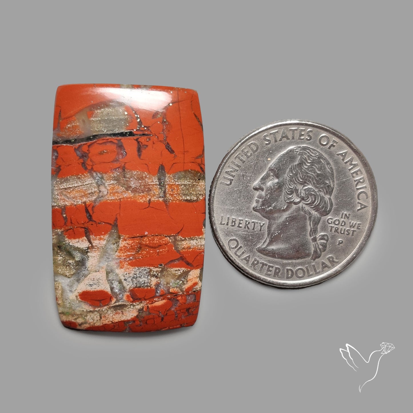 Red River Jasper Cabochon