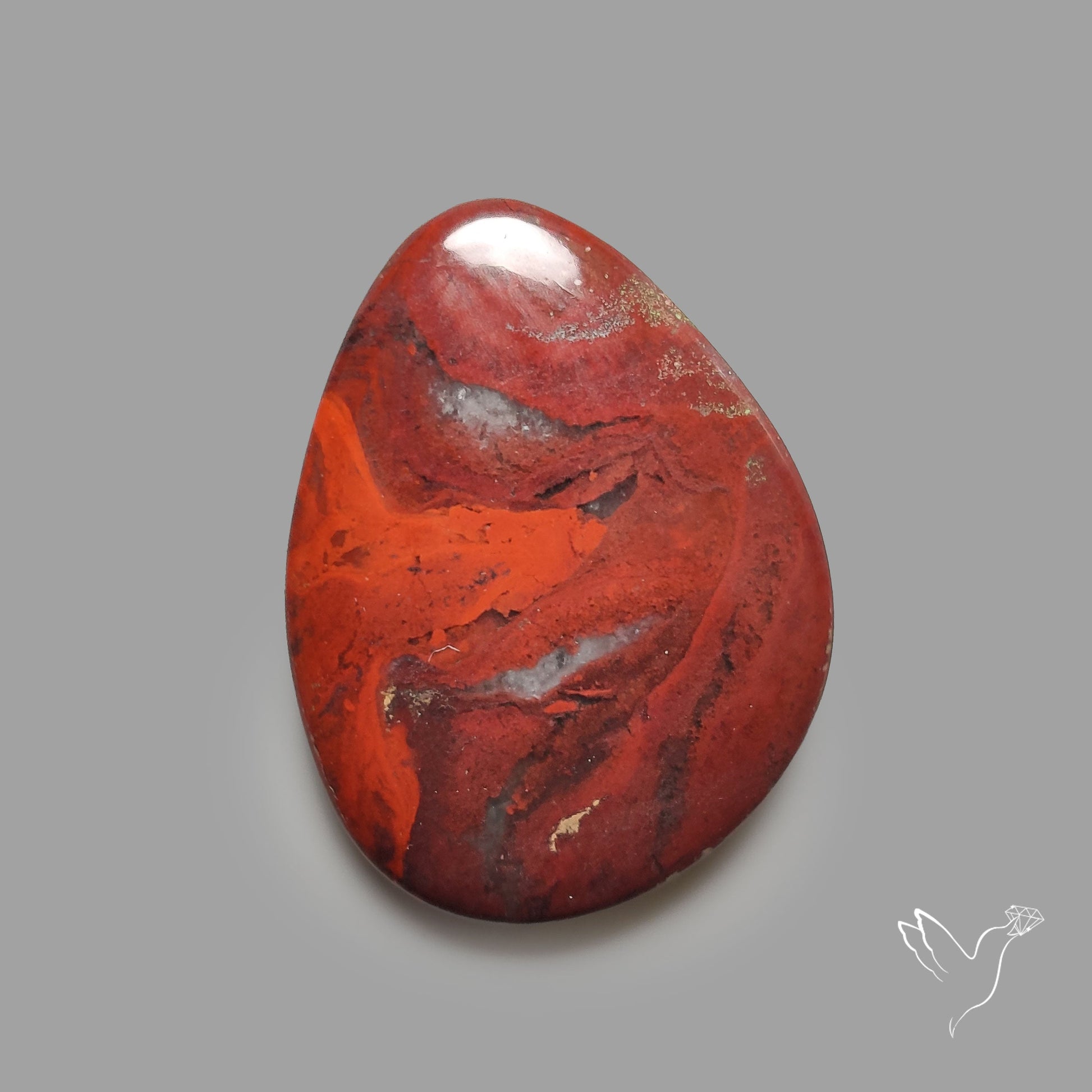 Red Jaspilite Cabochon