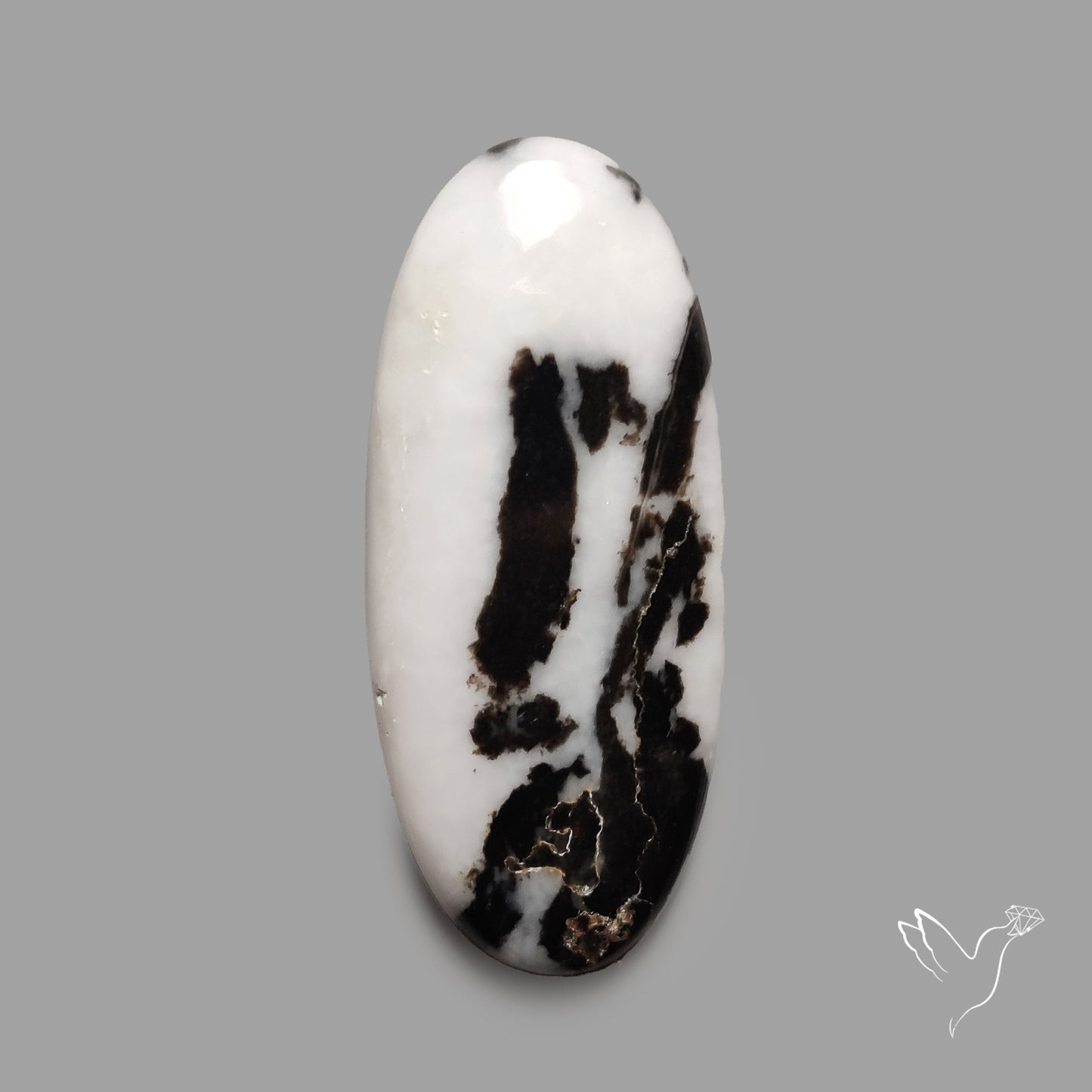 White Buffalo Turquoise Cabochon