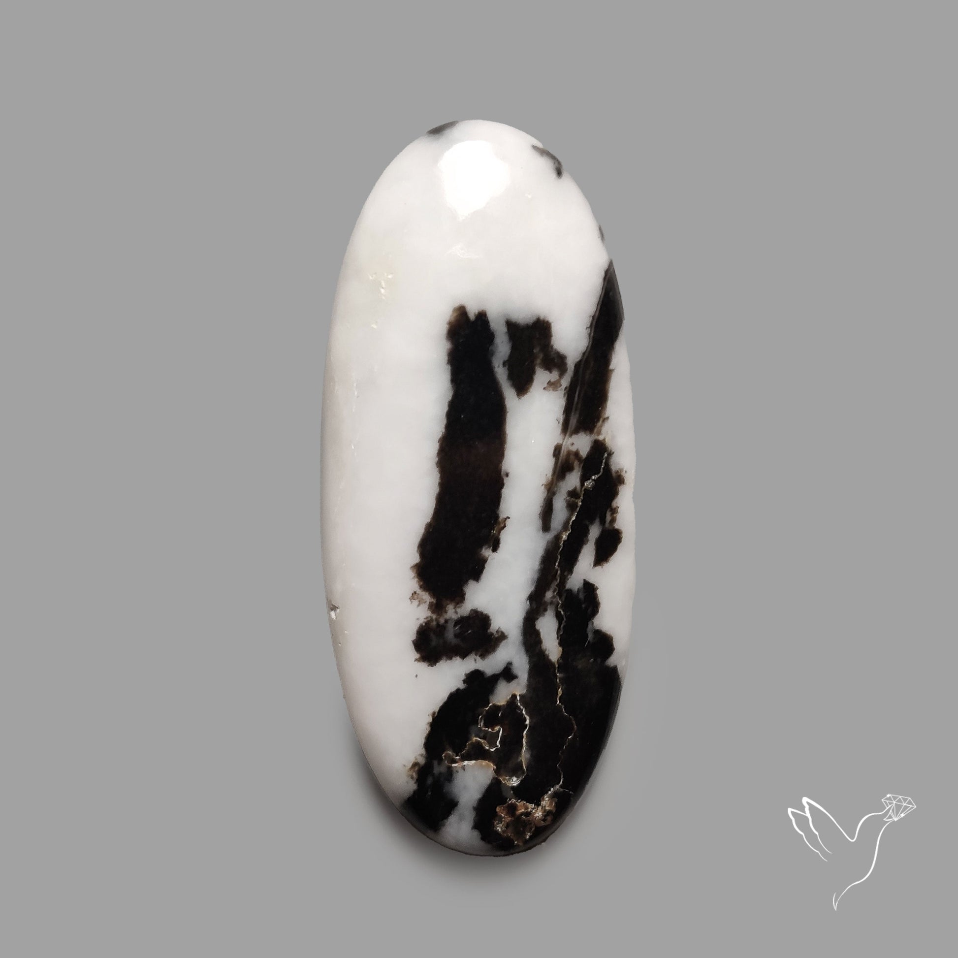 White Buffalo Turquoise Cabochon