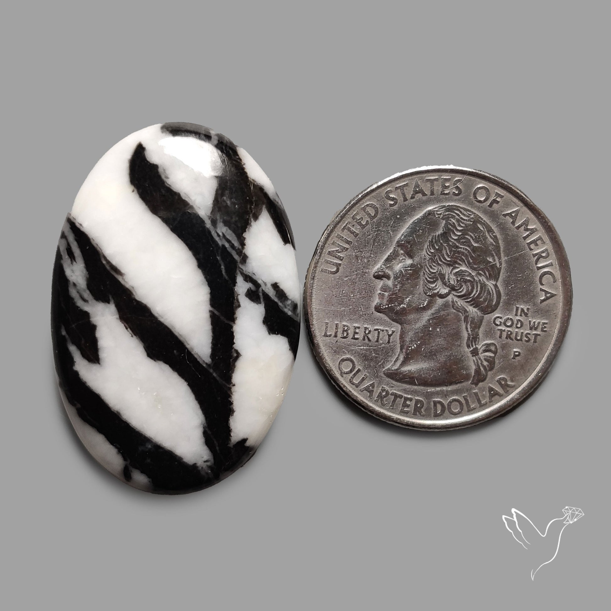 White Buffalo Turquoise Cabochon