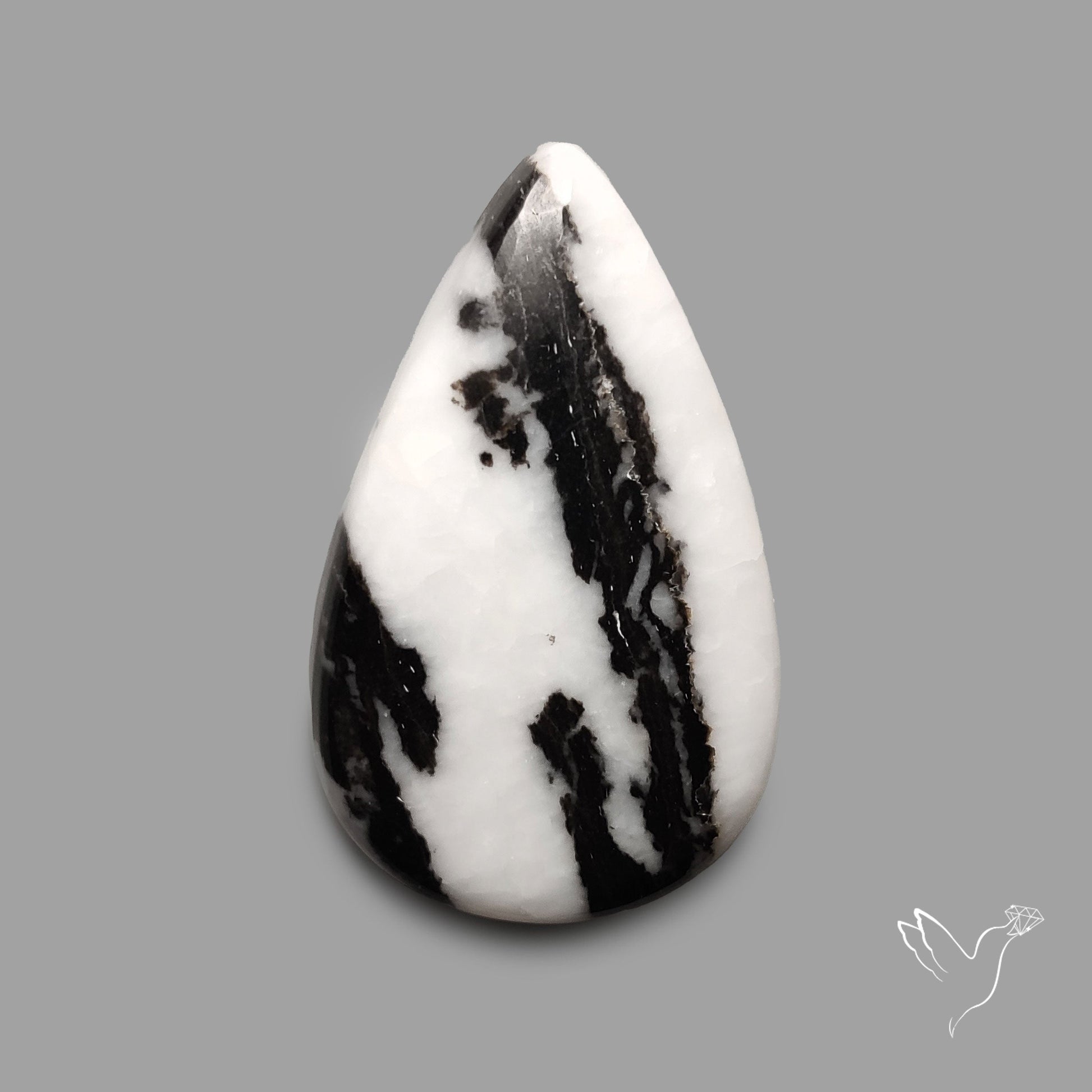 White Buffalo Turquoise Cabochon