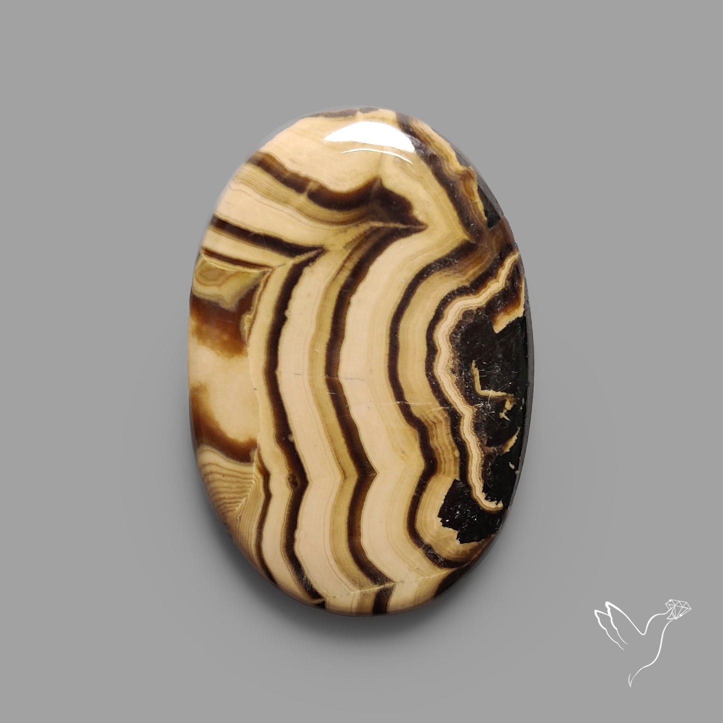 Schalenblende Cabochon