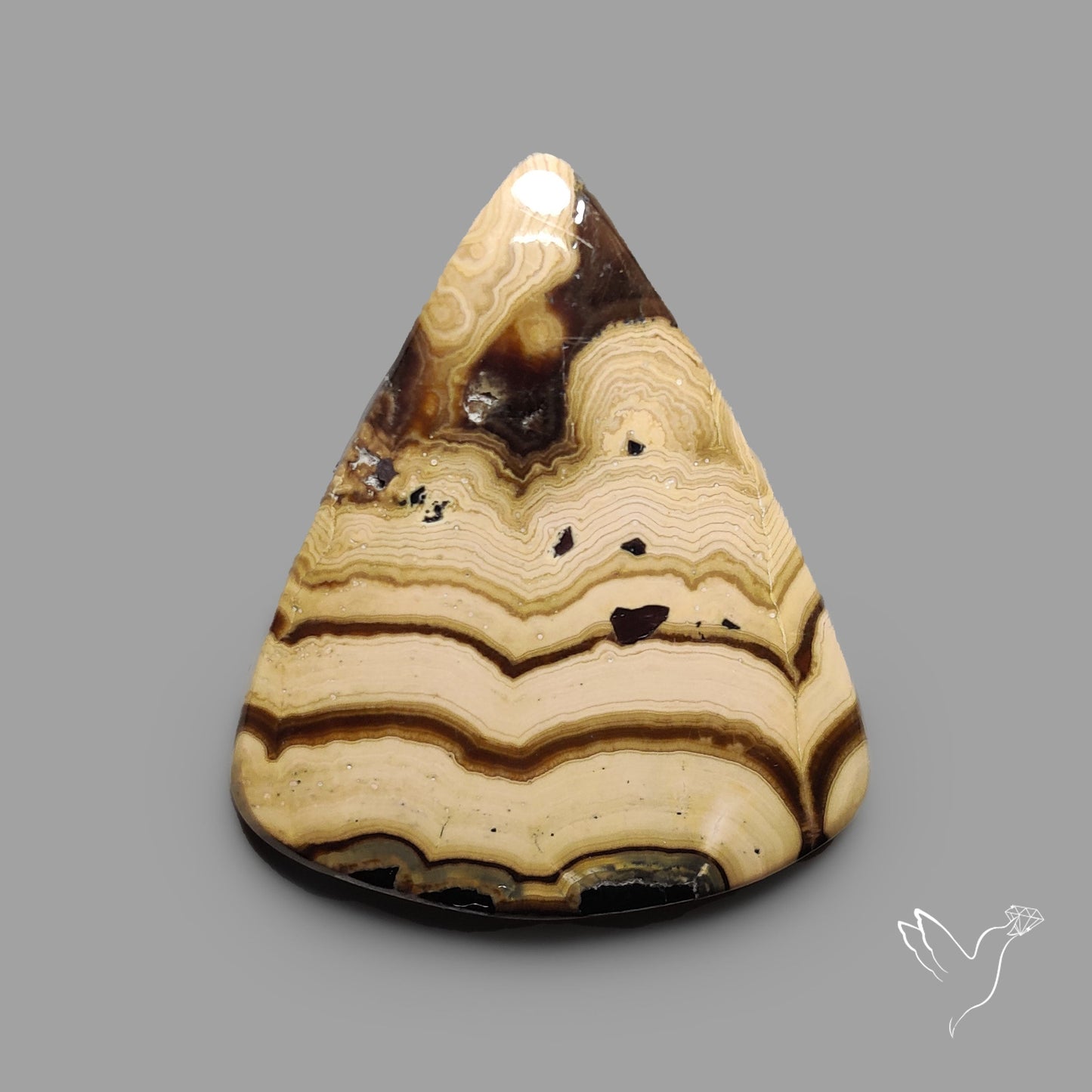 Schalenblende Cabochon